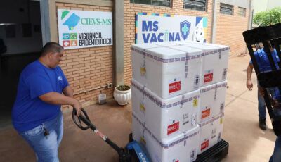 Fátima do Sul recebe 495 doses da vacina contra DENGUE, Estado distribui 69.570 doses em MS
