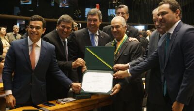 Mato Grosso do Sul é destaque no Congresso com mais alta honraria da Câmara Federal