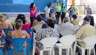 "Café com prosa" com idosos do Conviver abre ano de acolhimento e inclusão em Jateí
