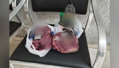 Homem é preso após furtar picanha e cachaça em supermercado de MS