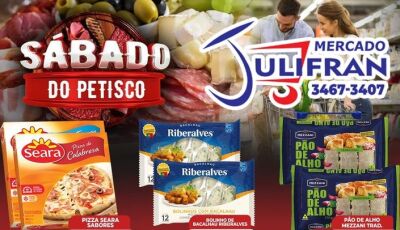 Confira as OFERTAS do sábado do petisco no Mercado Julifran em Fátima do Sul