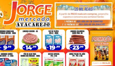 CORRE, ainda dá tempo, compre no Jorge Mercado para concorrer a R$ 20 mil neste sábado; veja OFERTAS