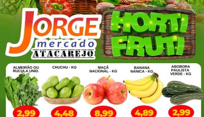 Confira as ofertas da QUARTA e QUINTA VERDE e concorra a R$ 20 mil neste mês no Jorge Mercado