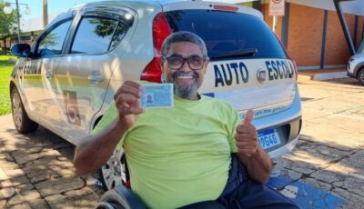 Habilitado pelo CNH MS Social, José agora sonha com carro adaptado para ter liberdade completa