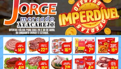 Confira as OFERTAS desta segunda e terça, QUARTA-FEIRA será fechado o Jorge Mercado em Fátima do Sul
