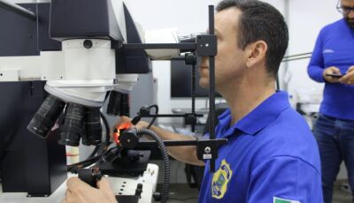 Alta tecnologia é aliada da Polícia Científica de MS na resolução de crimes com armas de fogo
