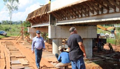Jateí a Novo Horizonte do Sul: 'Ponte da Integração' está com obras avançadas