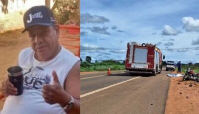 'Descansa em paz, Maurão' amigos se despedem de motociclista morto em rodovia de MS