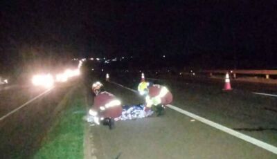 Identificado ciclista que morreu após ser atingido por Honda Civic na BR-163