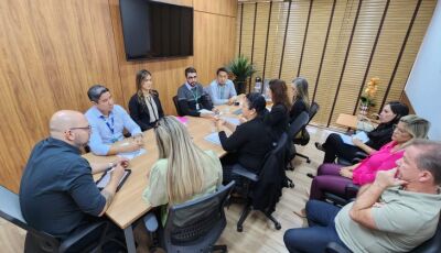 Secretaria de Educação recebe visita técnica de equipe da CGE-MS