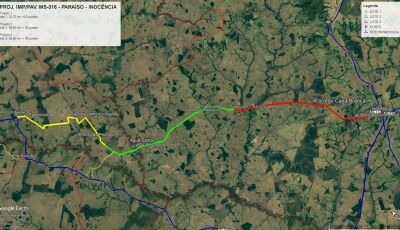 Governo de MS avança em projeto de pavimentação de rodovia que liga Chapadão do Sul a Inocência
