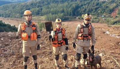 Equipes de MS seguem com buscas e resgates em cenário devastado por enchentes no Rio Grande do Sul
