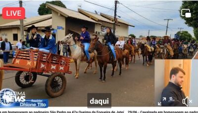 AO VIVO: Cavalgada da 47ª Festa da Fogueira em JATEÍ