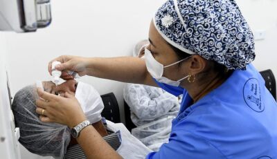 MS Saúde realiza mutirão de triagem e pré-operatório oftalmológicos em Dourados