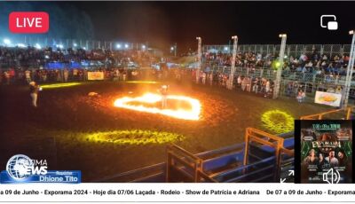 AO VIVO: Rodeio e show de Patrícia e Adriana na Exporama 2024 em CULTURAMA