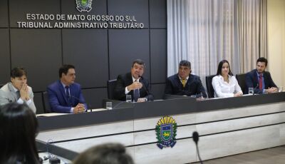 Conselheiros tomam posse no Tribunal Administrativo Tributário de MS aç