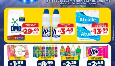 Confira as ofertas da SEGUNDA da LIMPEZA no Mercado Julifran em Fátima do Sul