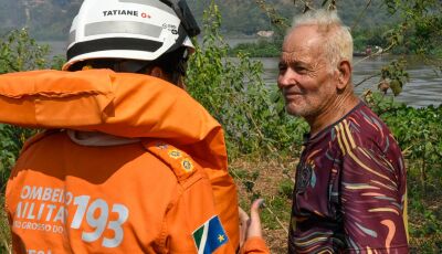 Luta dos Bombeiros contra o fogo no Pantanal é contínua e emociona quem é salvo das chamas