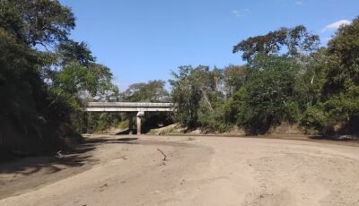 SECA NO MS: Rio Perdido vira 'deserto de areia' e assusta moradores