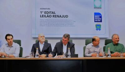 1&ordm; Leilão Renajud supera expectativas e consagra parceria institucional do Governo MS/Detran e 