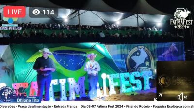 AO VIVO: Final do Rodeio e Show com Luan Santana no Fátima Fest 2024 em Fátima do Sul