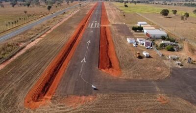 Cassilândia 'decola' com investimento de R$ 6,7 milhões para melhorar condições do aeródromo