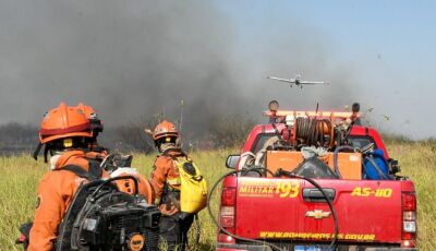 Trabalho intenso e coordenado dos Bombeiros e parceiros reduz focos de incêndios no Pantanal