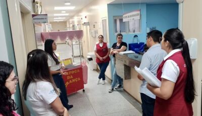 Hospital Regional de Cirurgias da Grande Dourados promove atividade para reforçar segurança assisten