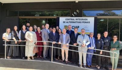 MS inaugura 2ª Central Integrada de Alternativas Penais para fortalecer políticas de ressocialização