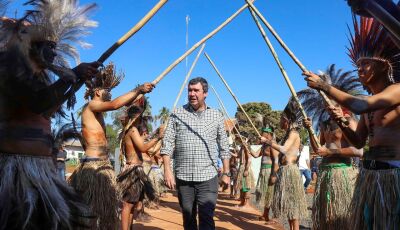 Para valorizar cultura e educação dos povos originários, Governo de MS entrega obras em Miranda