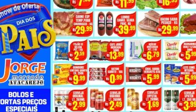 Confira as OFERTAS e SORTEIOS desta sexta e sábado no Jorge Mercado Atacarejo em Fátima do Sul