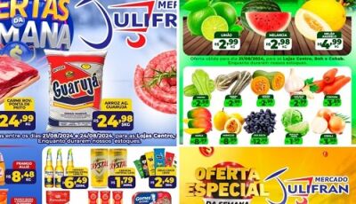 Confira as OFERTAS da SEMANA que vão até sábado no Mercado Julifran em Fátima do Sul