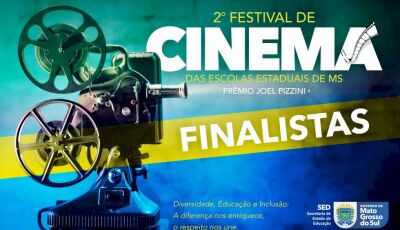 Curta-metragem está entre os 10 finalistas do Festival de Cinema das Escolas Estaduais de 