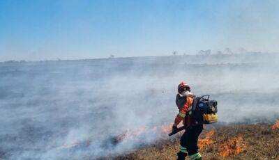 Com seca intensificada, MS mantém mobilização para combate aos incêndios florestais em biomas