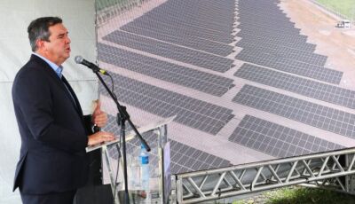 Nova usina fotovoltaica na Capital contribui com a política estadual de energia limpa e renovável