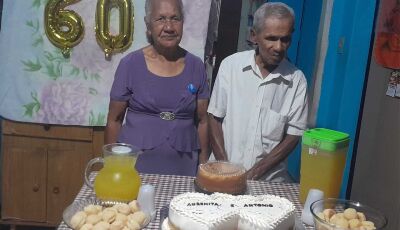 Adventistas de Fátima do Sul celebram bodas de Diamante: 60 anos de união matrimonial