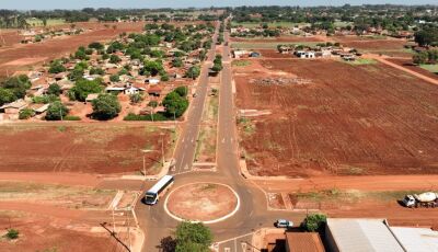 Obra finalizada: Governo MS conclui pavimentação de avenida e transforma infraestrutura de Angélica