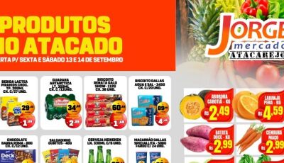 SEXTOUUU com SORTEIOS e muitas OFERTAS no Jorge Mercado Atacarejo em Fátima do Sul