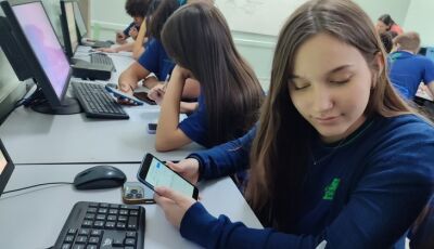 Celulares apreendidos pela Polícia Penal se transformam em ferramentas de ensino em escola de MS