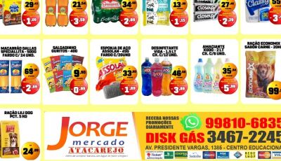 SEXTOUUUU com muitas OFERTAS e SORTEIOS no Jorge Mercado Atacarejo em Fátima do Sul