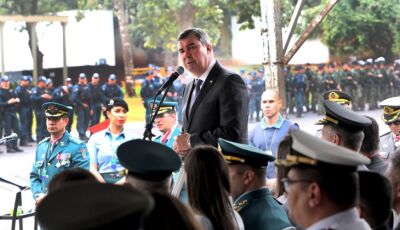 Valorização do efetivo e serviço de inteligência são destacados no aniversário da Polícia Militar