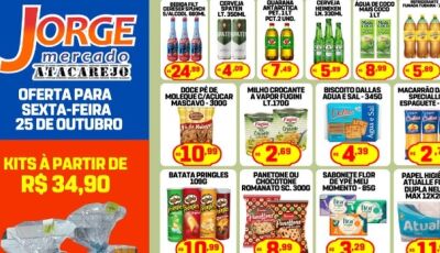 SEXTOUUU com muitas OFERTAS no Jorge Mercado Atacarejo em Fátima do Sul; CONFIRA