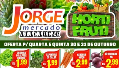 Confira as OFERTAS e os SORTEIOS vigentes no Jorge Mercado Atacarejo em Fátima do Sul