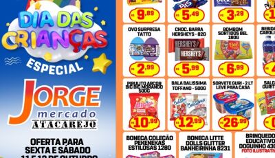 Sextouu com muitas degustações e OFERTAS das CRIANÇAS no Jorge Mercado em Fátima do Sul