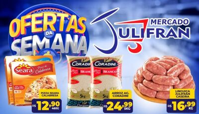 Confira as OFERTAS da SEMANA que vão até sábado no Mercado Julifran em Fátima do Sul