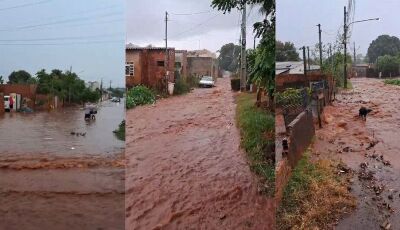 Moradores do Nossa Senhora das Graças ficam ilhados após tempestade