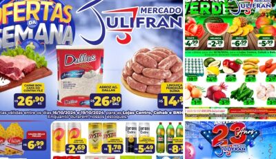 Confira as OFERTAS da SEMANA e sorteios de aniversário do Mercado Julifran em Fátima do Sul