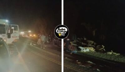 Carreta tomba em serra e motorista morre em MS