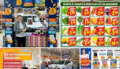 Tem CARRO 0Km e muitas OFERTAS de ATACADO no Jorge Mercado em Fátima do Sul; CONFIRA