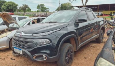 Novo leilão do Detran-MS tem Fiat Toro 2021 com lance inicial de R$ 24 mil; veja como PARTICIPAR